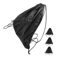 Foldable Reflective Drawstring Backpack with HelmetCompatible Capacity for Sports Gym and Travel
