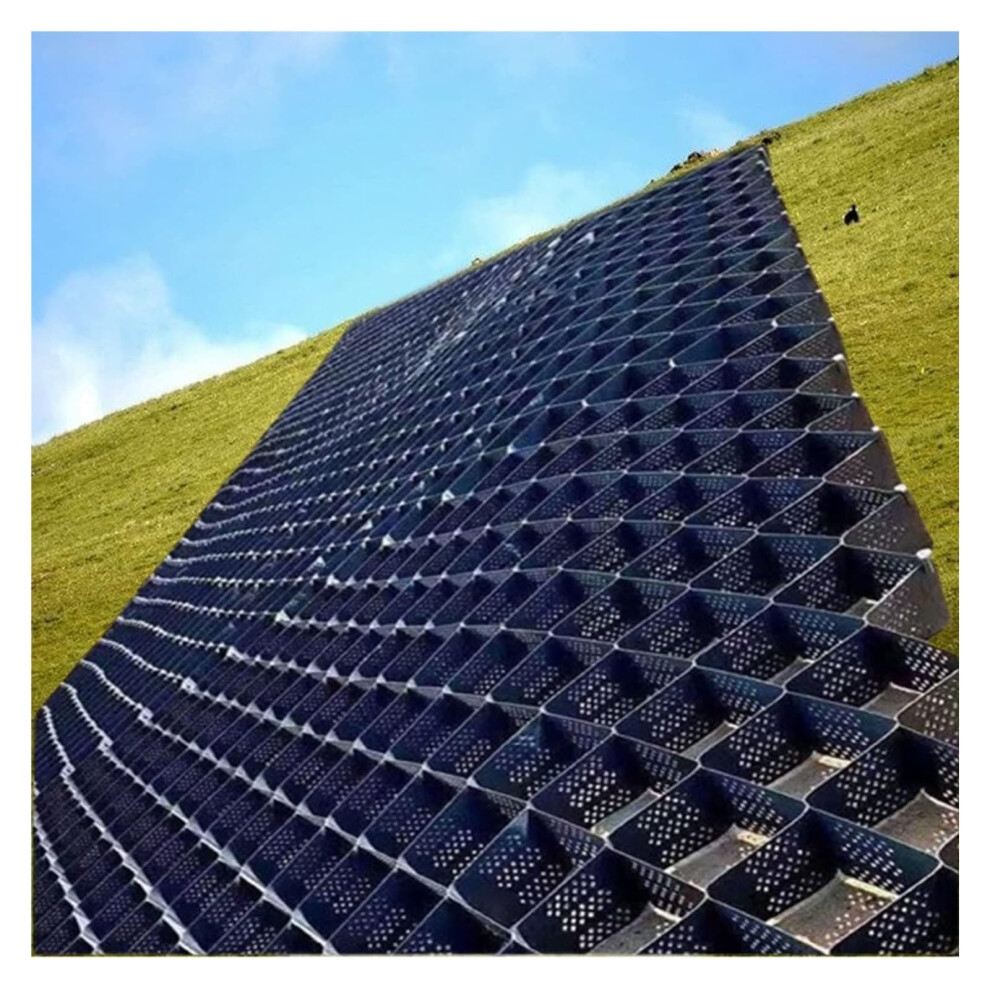 4' Hdpe Geocell Grid For Driveway And Landscape Stabilization, HeavyâLoad Mud Control Ground Grid (3X29ft) 9771547898092