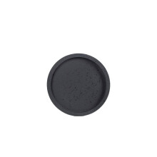 Black 46cm Plastic Plant Saucer Tray for Indoor and Outdoor Pots, Waterproof Base Protects Floors