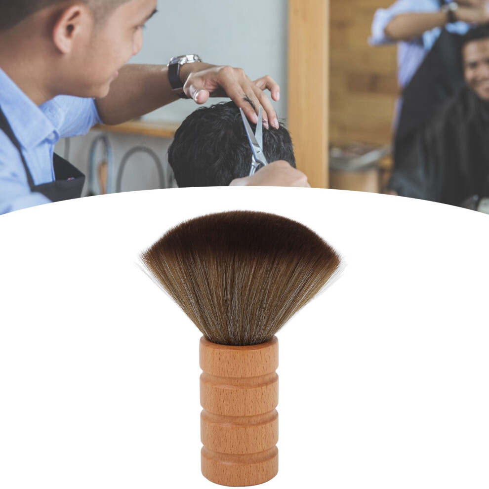 Unisex Men Shaving Brush, Wooden Handle, Nylon Bristle