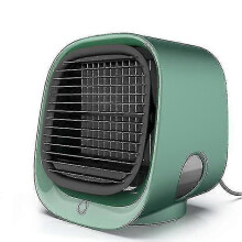 (green) Air Cooler Fan Usb Portable Office Home Water-cooled Air Conditioner Fan