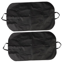 2pcs Hanging Garment Bags Full Length Suit Cover for Closet Storage and Travel Wrinkle Protection