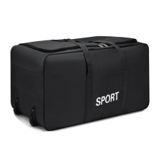 Large Waterproof Oxford Travel Duffle Bag for Men, Camouflage Black, Heavy Duty with Large Capacity
