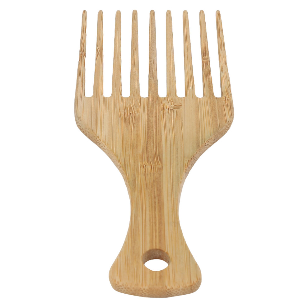 Unisex Professional Afro Pick Comb With Wide Teeth For Curl & Braid Hair - Salon Use