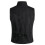 (L, Black) Men's Double Breasted Suit Vest Retro Solid Color Stand Collar Vest 2