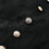 (XL, Black) Men's Double Breasted Suit Vest Retro Solid Color Stand Collar Vest 3