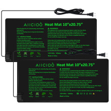 2 Pack Seedling Heat Mat 10x20.75 Inch Waterproof Plant Heating Pad for Seed Starting and Indoor Gardening