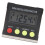 Digital Angle Finder Gauge, 4x90, 0.1, ABS 14