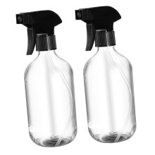 2pcs Fine Mist Spray Bottle for Plants, Leakproof PET Plant Watering Can for Gardening and Cleaning