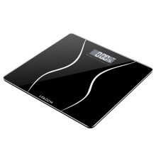Digital Bathroom Scale 180Kg Capacity with Tempered Glass, Precision Sensors and Bright Backlit Display