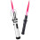 Jet Torch Lighter Windproof Butane Refillable Adjustable Flame for Candle BBQ Camping Kitchen, Black A 2