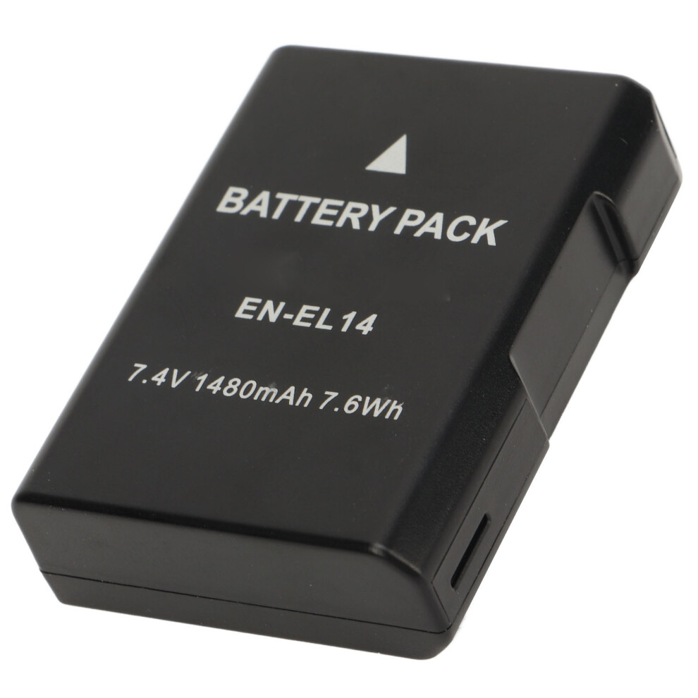 En-El14 Li-Ion 7.4V 1480Mah For D3100 Black 9351393694231