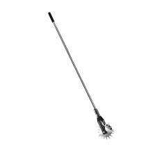 Lawn Edger Stainless Steel Manual Tool with Rotary Cutting Precision and Ergonomic Long Handle for Sidewalks and Garden