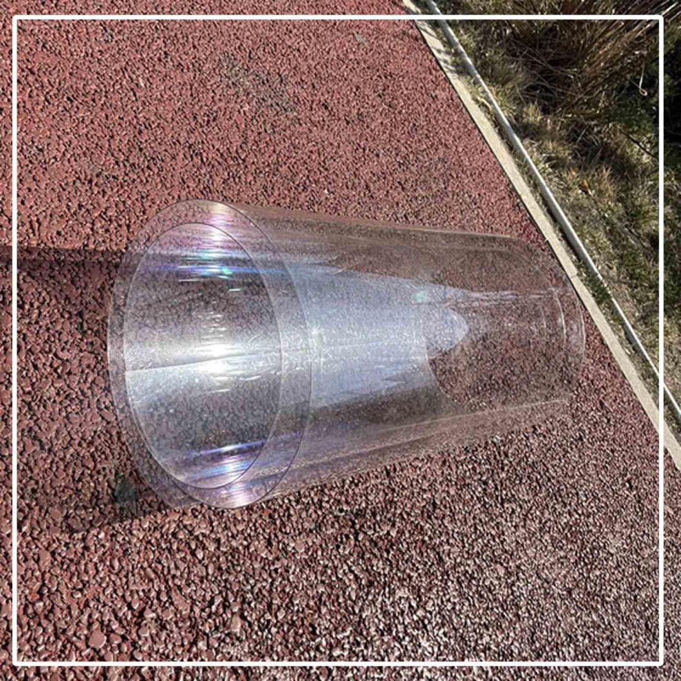 1Mm Clear Polycarbonate Roofing Sheet Uv Resistant Weatherproof Panel For Greenhouse Patio Cover 0.615M 9330225375517