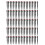 100pcs Drip Emitters 360-Degree Adjustable Red 13cm 2
