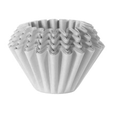 100 Count Unbleached Paper Cone Shape Coffee Filters-White 155