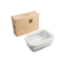 Brotzeit klick Brotdose Lunchbox aus Edelstahl 1500 ml