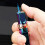 Windproof Refillable Butane Torch Lighter W1, Adjustable Jet Flame for BBQ Camping Candles Gift 2