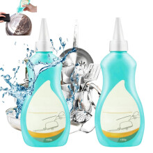 Cookware Cleaner Set 2PC Stainless Steel Cleaning Gel for Black Pot Bottom, Fast Grease Removal, Rust Protection Layer, LongLasting Shine 150ml
