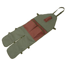 Adjustable Gardening Apron with Pockets for Fruit and Vegetable Harvesting, Oxford Fabric Full Leg Protection