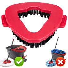 Ovuk brush is compatible with the cedar 1 tank system, scrubbber spin mat for EDAR change your head