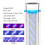 8W Slim LED Light for 7-12in Tanks, 3 Modes 1