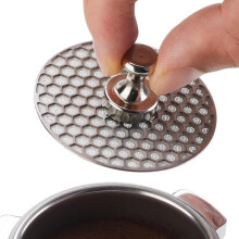53.5mm Espresso Puck Screen 316 Stainless Steel Reusable Coffee Filter for Breville Portafilter