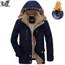 (XXL, khaki) Winter Jacket Men Size - Camel