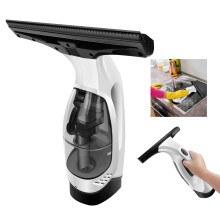 Rechargeable Window Vacuum Cleaner 2.0KPa Suction All‑in‑One Spray Wipe for Windows Mirrors Car