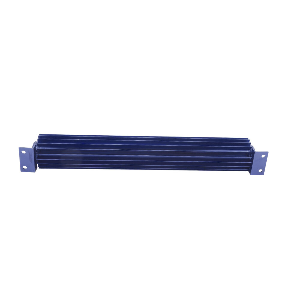 18In Aluminium Finned Oil Cooler Blue 7444352983063