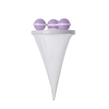 Washing Machine Lint Filter Floating Laundry Hair Remover Reusable Mesh Bag for Pet Hair & Lint Capture