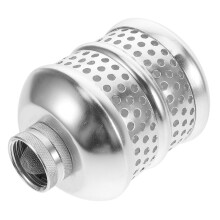 Metal Garden Sprinkler Head with Integrated Water Filter for Lawn Irrigation and Easy Hose Installation