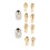 Drill Chuck Collet Set Brass 10PCS Keyless Electric Fast Change Adapter 2