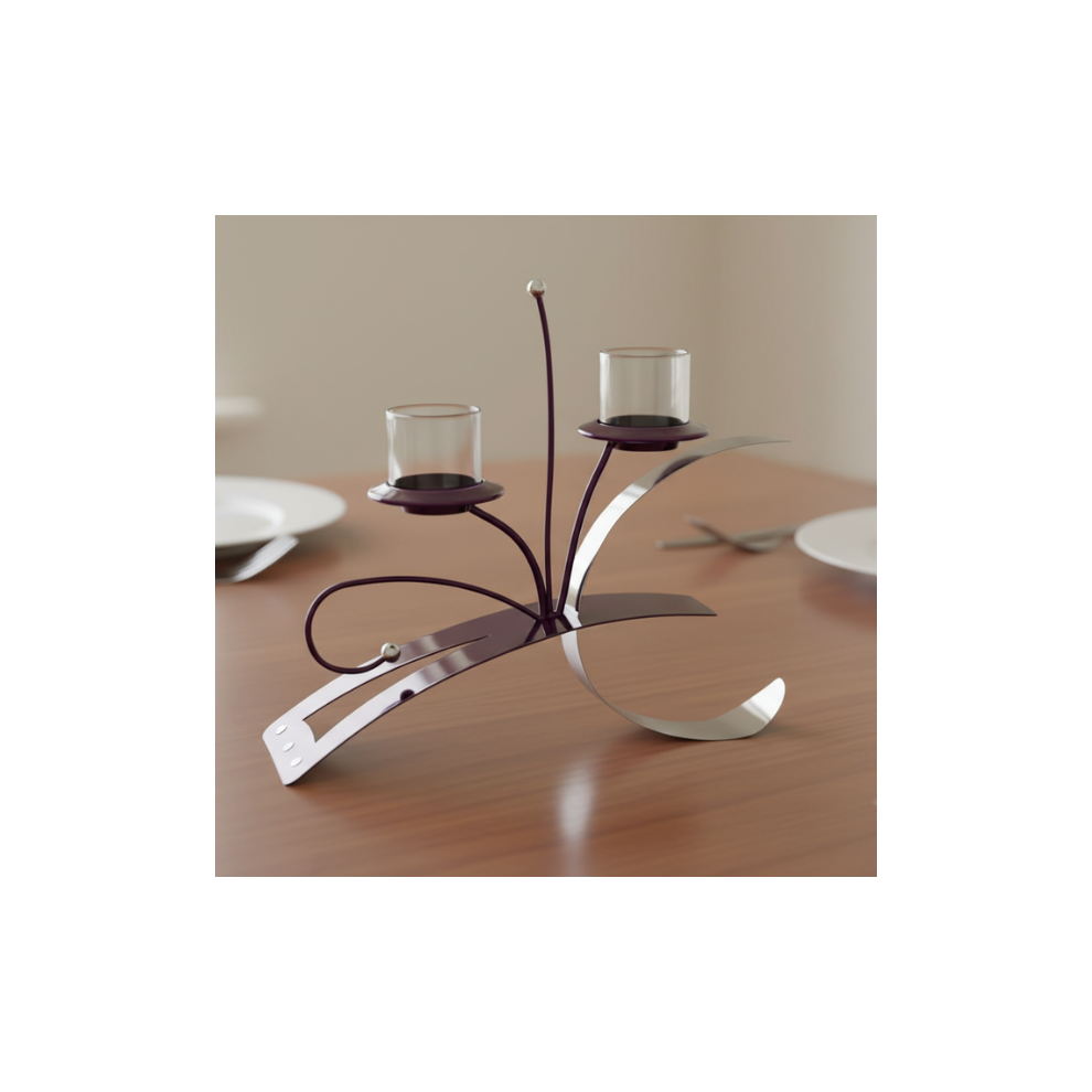 Swarosvki Swarovski Crystal Glass Tea Candle Holder Light