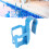 Poolside Cup Holder ABS Blue 9.3x8.7x9 cm 1pc 13