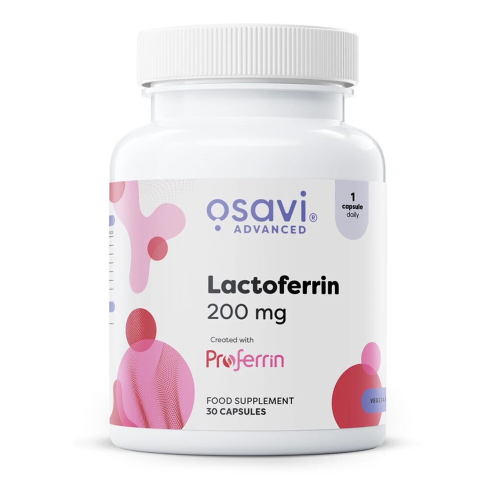 Osavi Lactoferrin 200 mg – 30 Capsules | Supports Iron Transport and Immune Function | Proferrin® Lactoferrin from Cow's Milk for Enhanced Bioavailability - Image 4