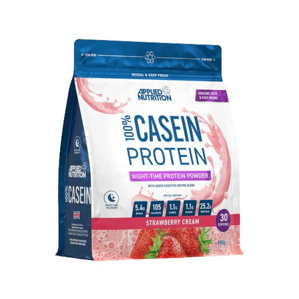 Applied Nutrition Cream 100% Casein Protein - Strawberry / 900 Grams - Image 6