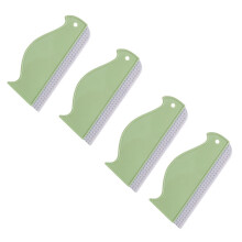 4pcs Window Cleaning Squeegee Set, Streak Glass Shower Wiper for Bathroom and Car