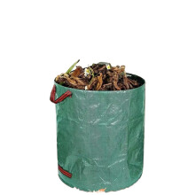 2 Pcs Heavy Duty Garden Waste Bags 500L Tear‑Resistant Large Reusable Yard Bags for Leaves and Grass