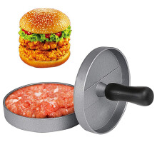 Burger Press ZincAluminum Alloy Nonstick Hamburger Patty Maker for Uniform Patties and Quick Meal Prep