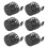 Durable 6PCS Billiard Table Pockets Set, Universal Fit Plastic Snooker Baskets 16cm 2