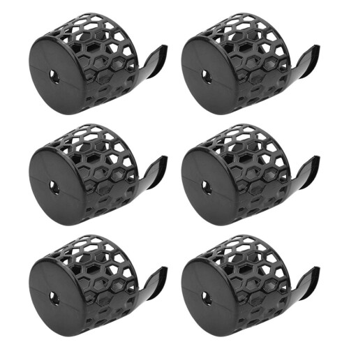 Durable 6PCS Billiard Table Pockets Set, Universal Fit Plastic Snooker Baskets 16cm 1