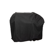 BBQ Grill Cover 165x61x122 cm Waterproof 600D Oxford Heavy Duty Outdoor UV Resistant Black