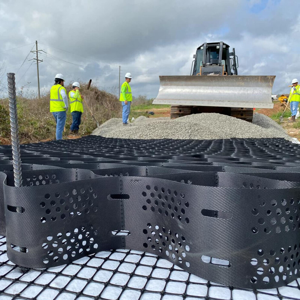 Heavy Duty Gravel Stabilizer Grid 5Cm Thick Hdpe Permeable Driveway Pavers For Ground Reinforcement 9330225377412