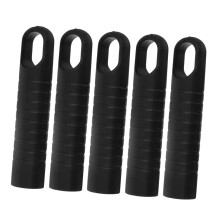 5Pcs Plastic Mop and Broom Handle Grip Kit, Durable Comfort Design with Hanging Hole