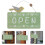 Doppelseitiges Holz Open Closed Schild Grün Für Geschäftstür 9