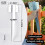 Fence Post  Kit 2PCS Wood Post Support Bracket for Leaning Fence Deck Railing Mailbox Stabilizer 2