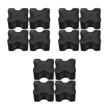 12Pcs Durable Rubber Coil Spring for Auto Shock Absorption