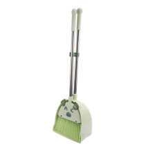 Mini Broom and Dustpan Set for Desk and Kitchen, Compact Handheld Brush with EasyGrip Handle