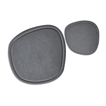 2pcs Mud Plant Pot Saucers with Waterproof Leak Protection for Indoor Outdoor Flower Pots